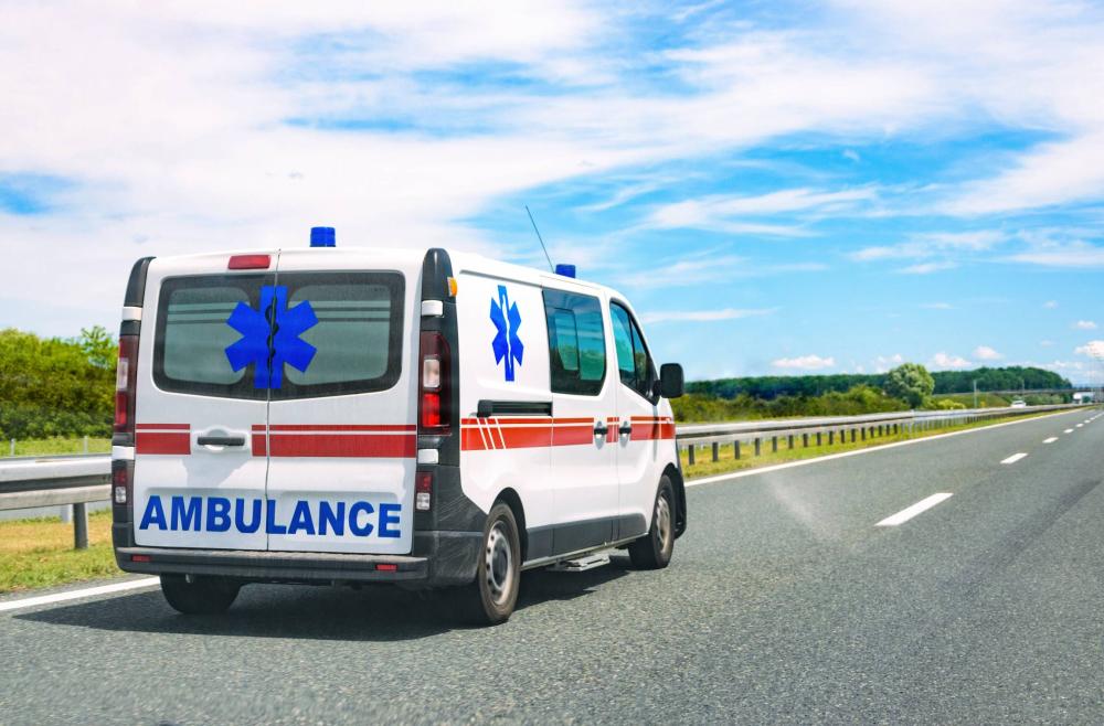 ambulance près de Saint-Laurent